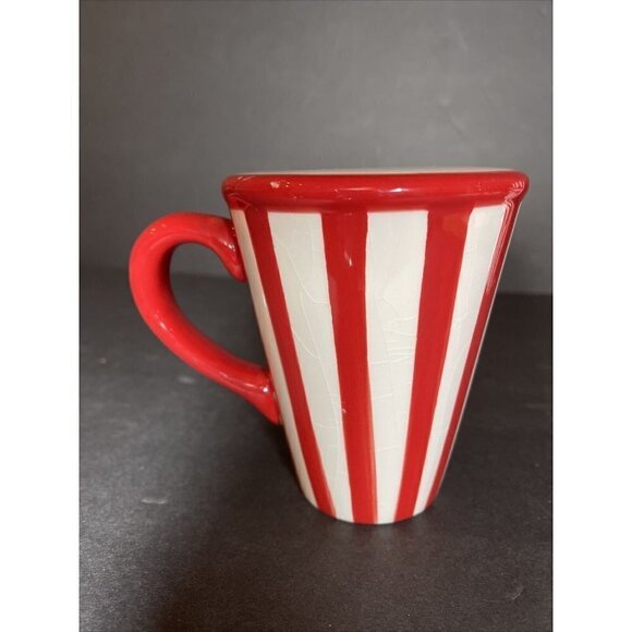Movie Theater Style Popcorn Set- Salt Shaker & Bucket Bowl Red White Stripe - Picture 3 of 12